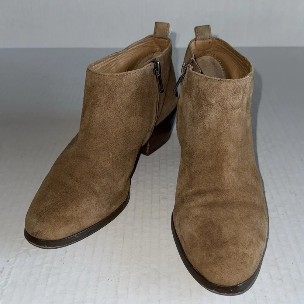 J. Crew Factory Sawyer Suede Booties